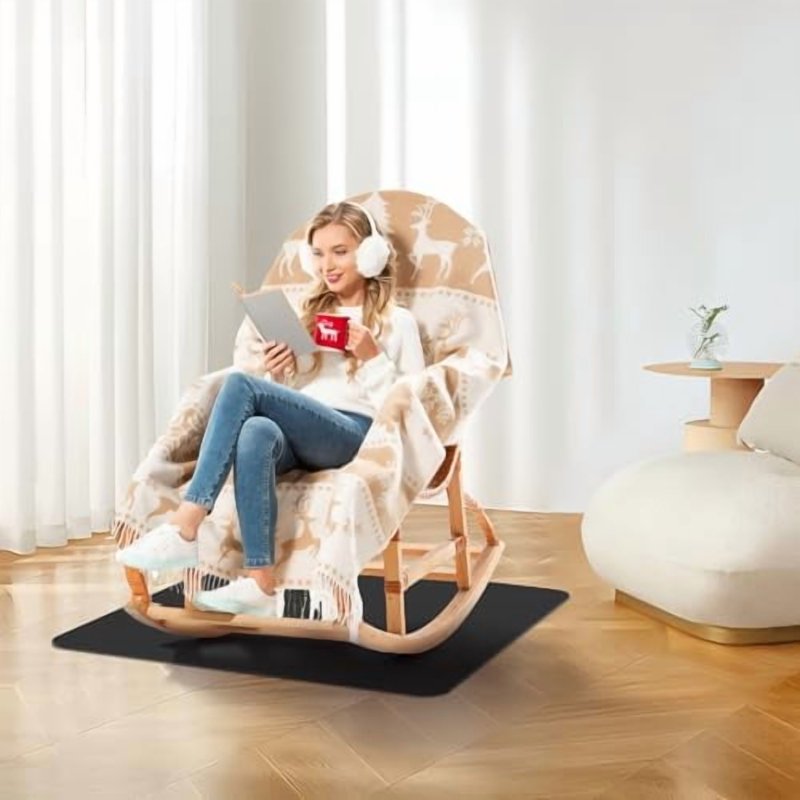 Non-Slip Recliner Chair Mat for Hardwood Floors - Protect & Stabilize