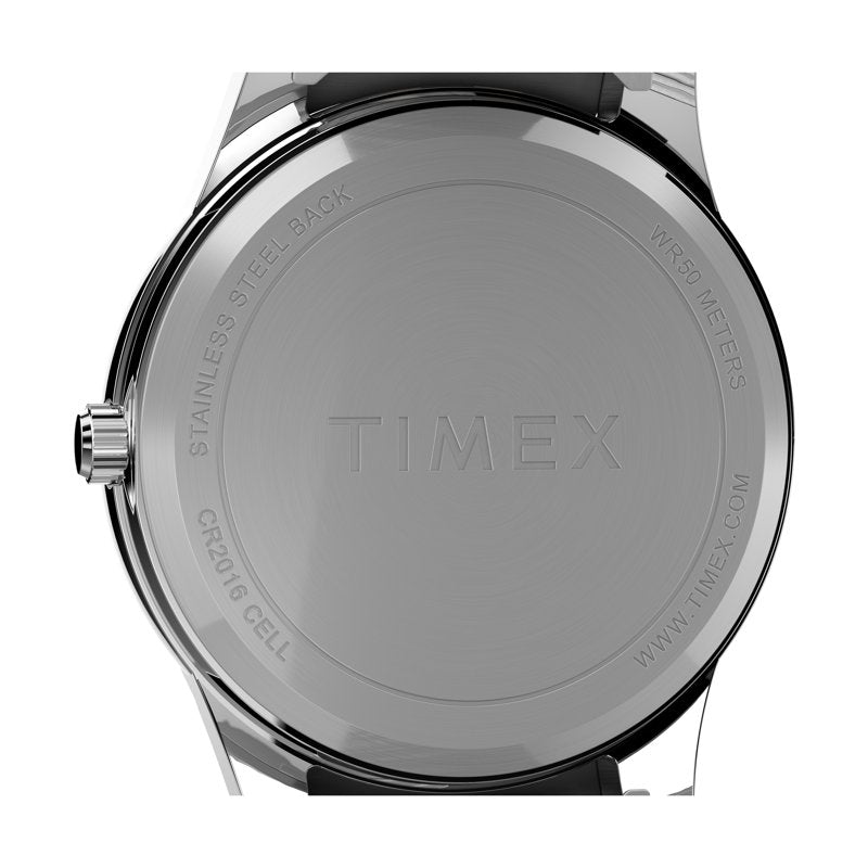Men's Two Tone Dress Watch Band - Stretch Expansion Strap