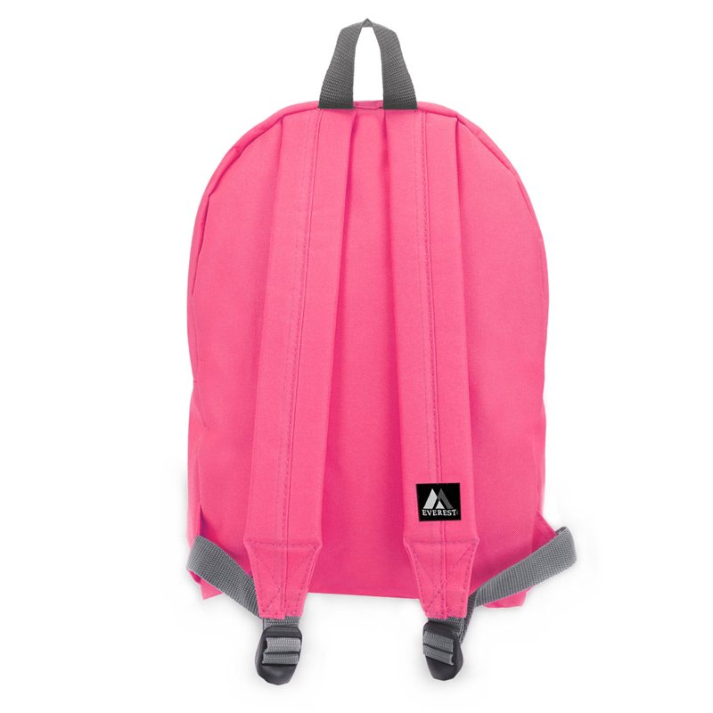 Unisex 15-Inch Basic Backpack in Multiple Colors - Durable & Spacious