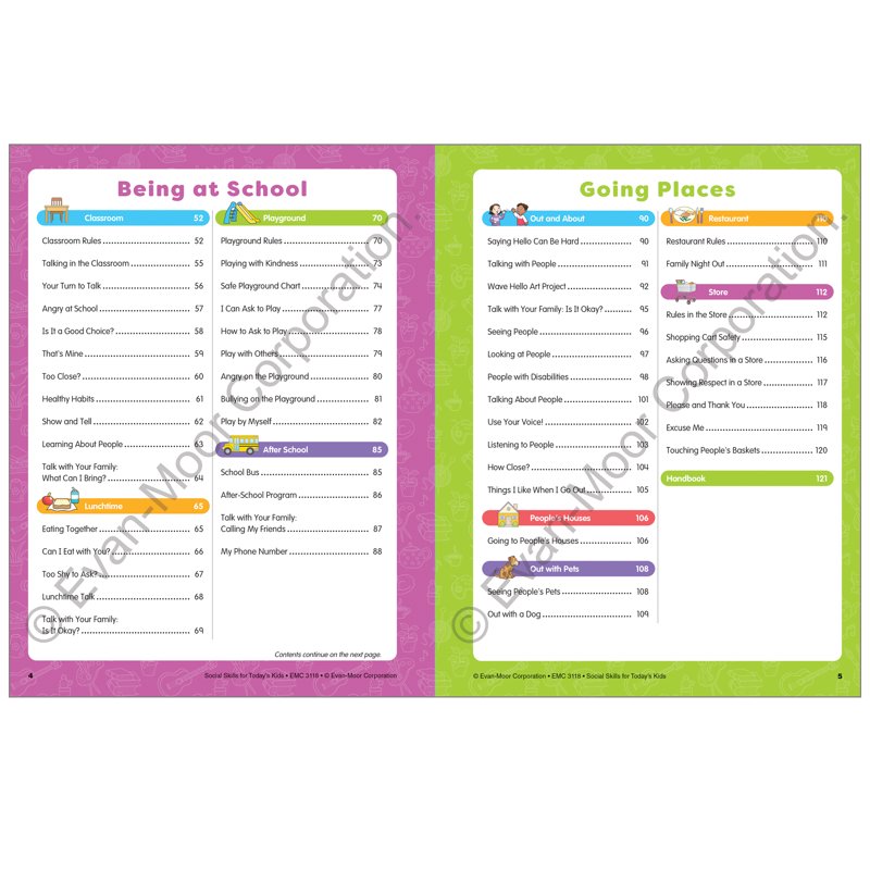 Social Skills Activity Book for Kids - Making Friends and School Readiness
