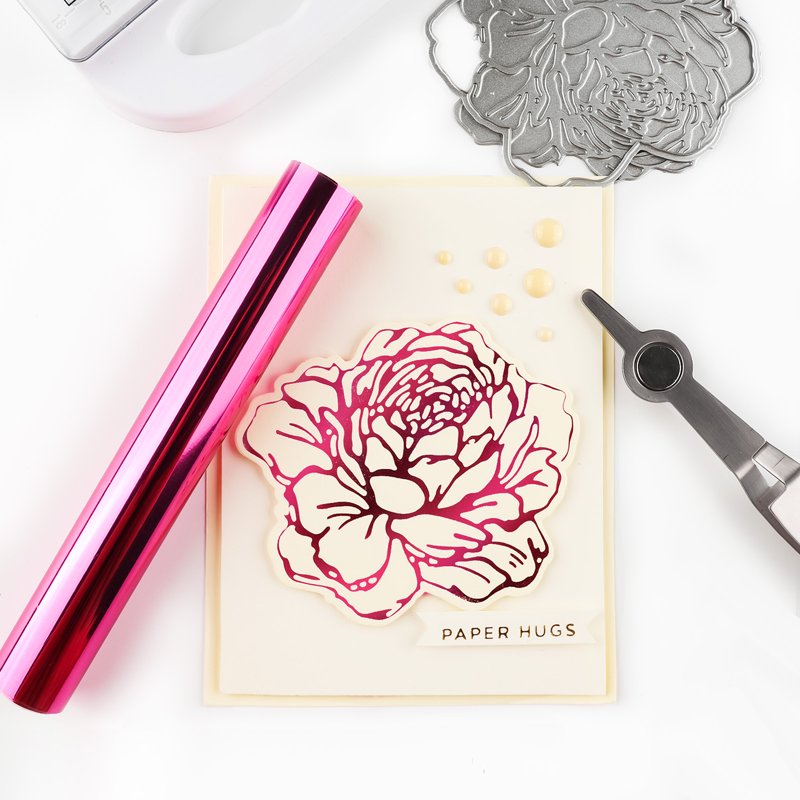 Metallic Foil Transfer Sheets Set - 11 Colors for Card Making & Crafts