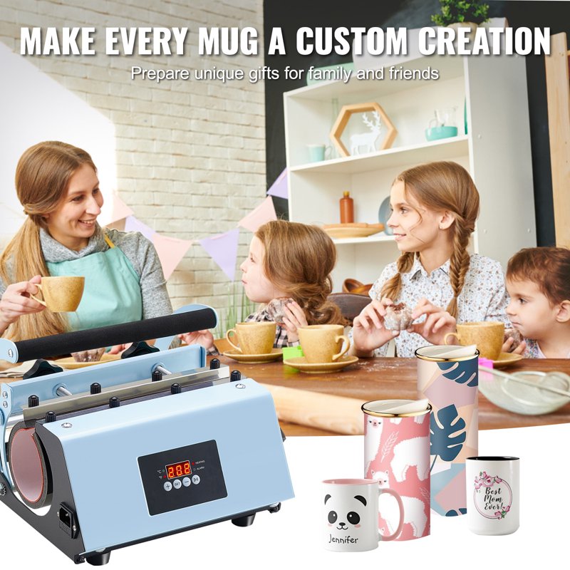 11-30oz Tumbler Heat Press Machine for Sublimation with Accessories
