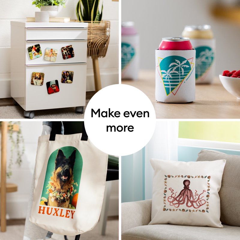 Sublimation Printer Paper 8.5 x 11 Inch - Vivid Full-Color Transfers, Multiple Count Options