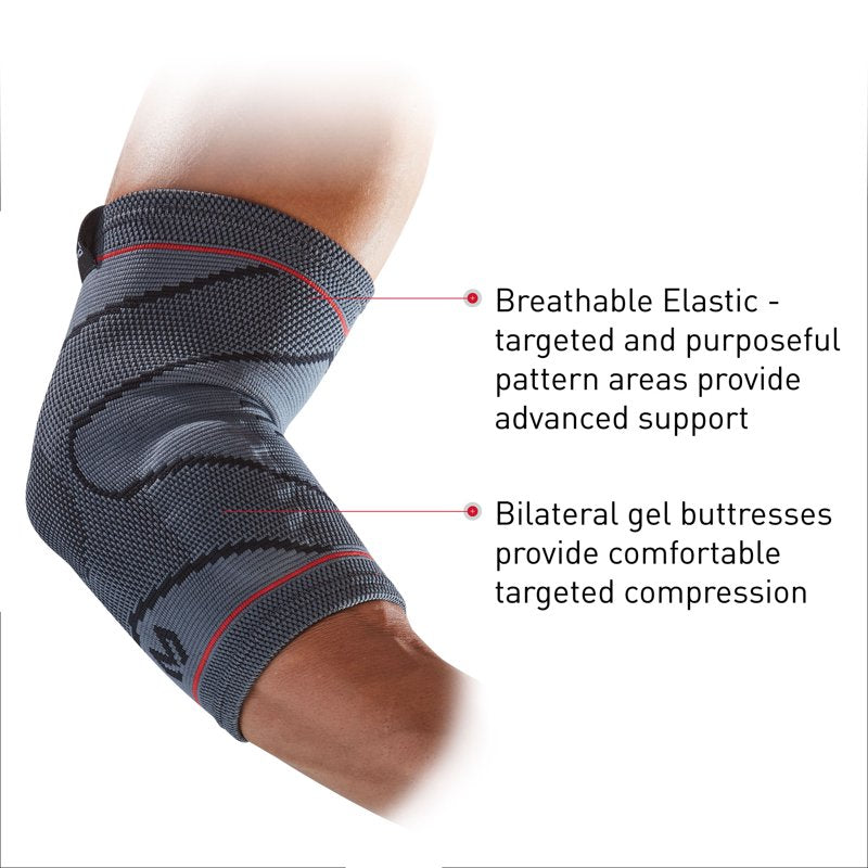 Sport Compression Elbow Sleeve with Gel Buttresses - Unisex Support for Arthritis & Tendonitis