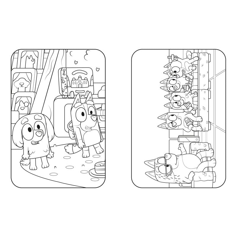 Bluey Coloring Book for Kids - 64 Pages of Fun and Imagination