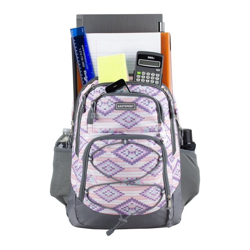 Unisex Sport Backpack with Multiple Compartments and Water-Resistant Bottom