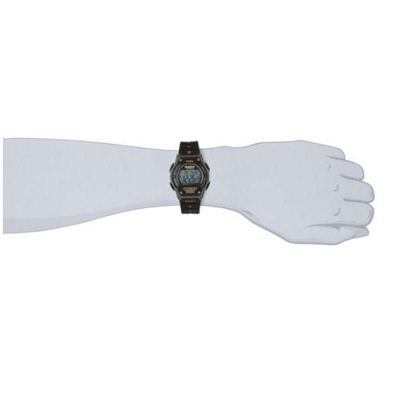 Men's Shock-Resistant Ironman Endure 30 Full-Size Sports Watch, Black Resin Strap