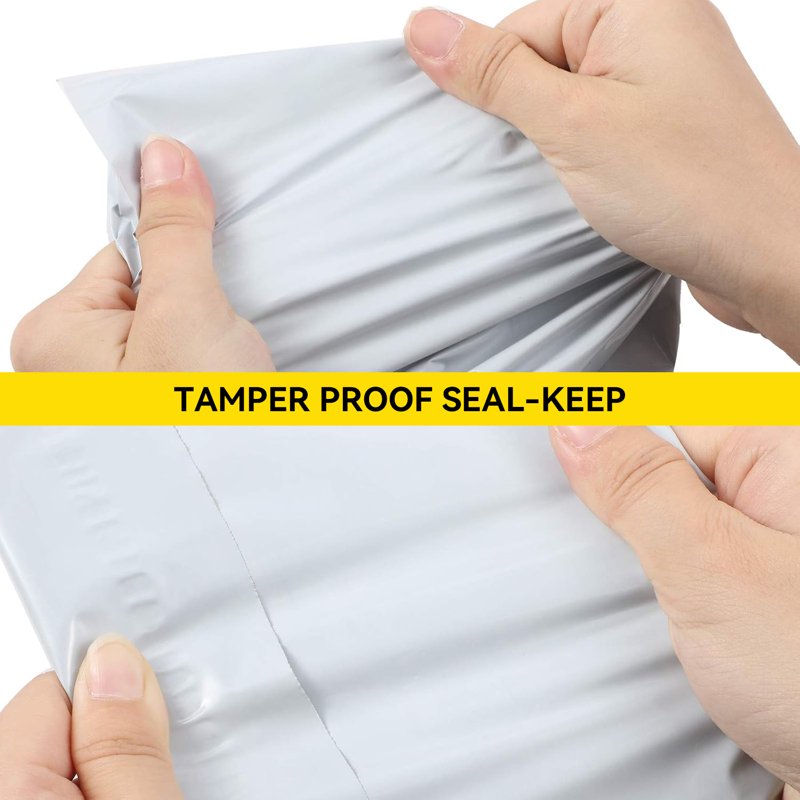 Poly Mailers Bulk Pack - Waterproof Self-Sealing Shipping Bags for Clothing & E-commerce