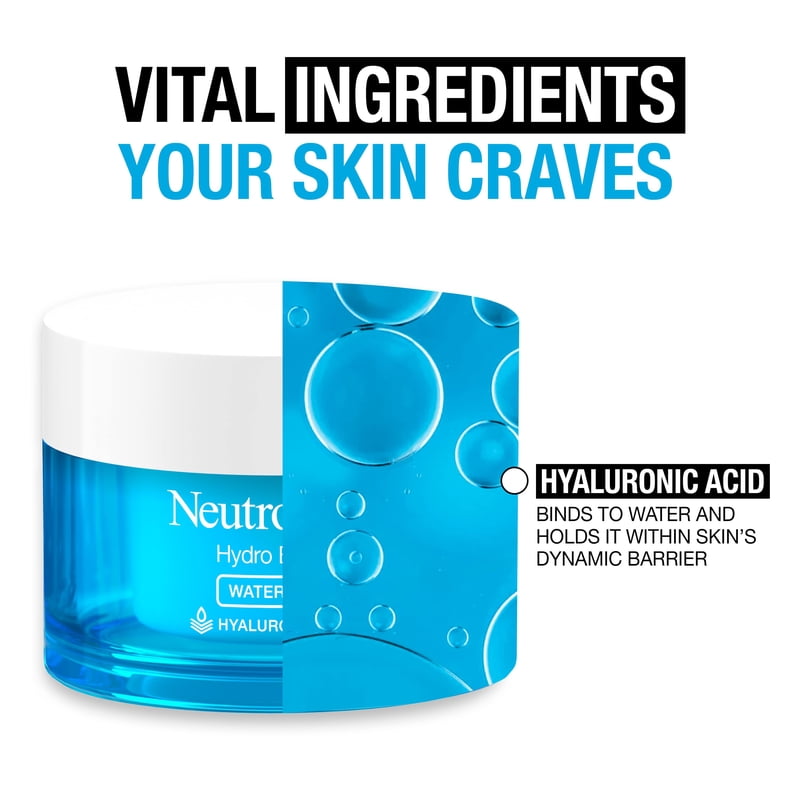 Neutrogena Hydro Boost Hydrating Skincare Set - Water Gel Moisturizer, Cleanser & Makeup Remover Wipes