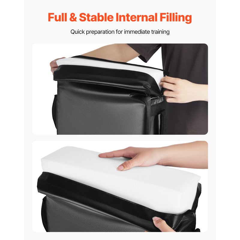 Football Blocking Dummy with Handles - 24x16 Inch Tackle Pad for Training
