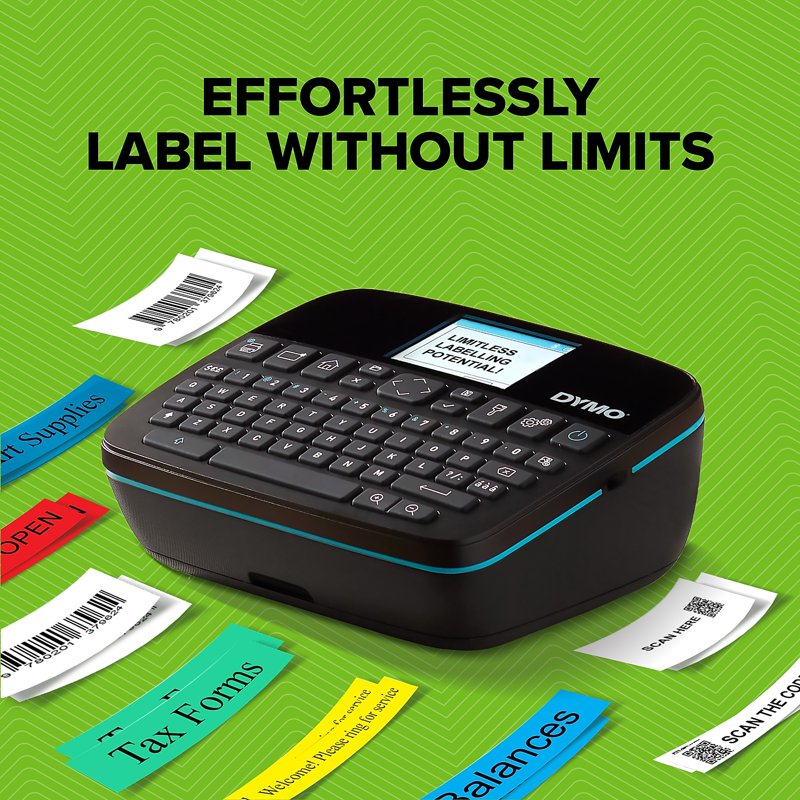 Portable Label Maker with Bluetooth & USB-C - Compact Office Label Printer
