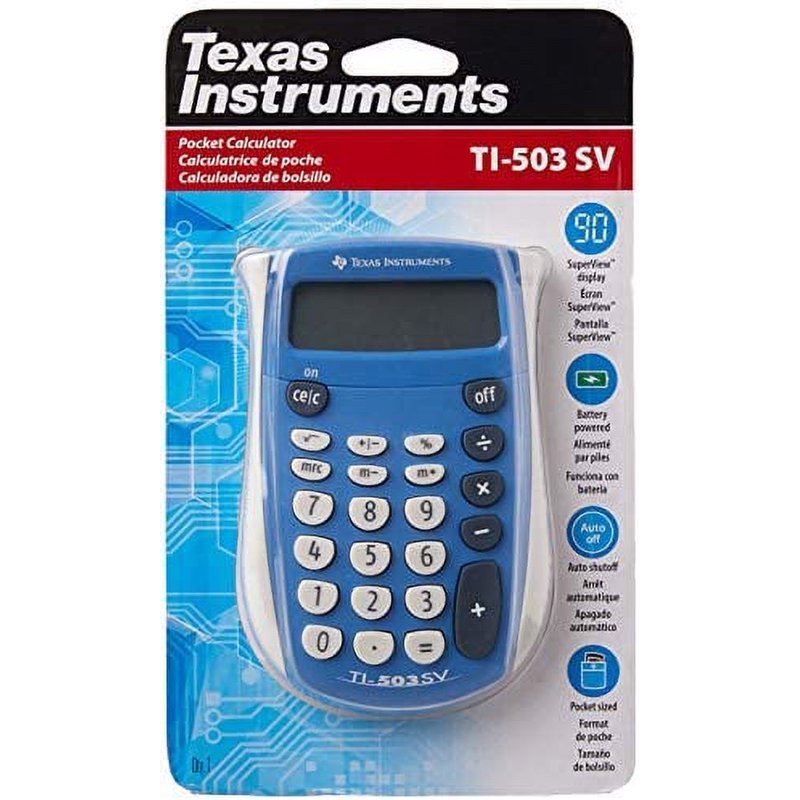 Standard Function Calculator with 8-Digit Display for Office & School