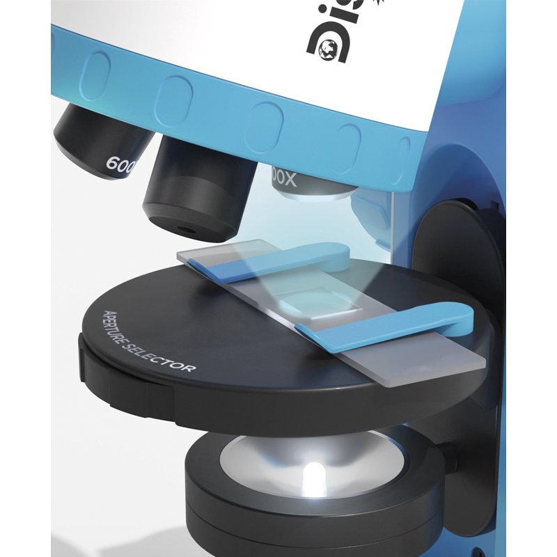 Kids Microscope Set with 1200X Magnification - STEM Science Lab for Children