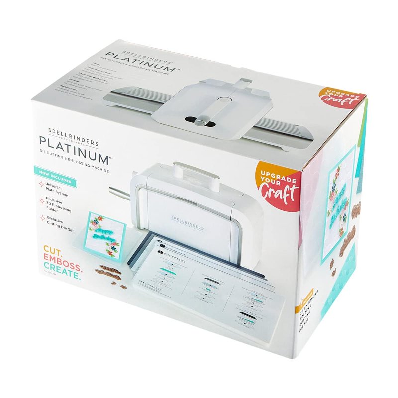 Spellbinders Platinum Die Cutting & Embossing Machine with Universal Plate System