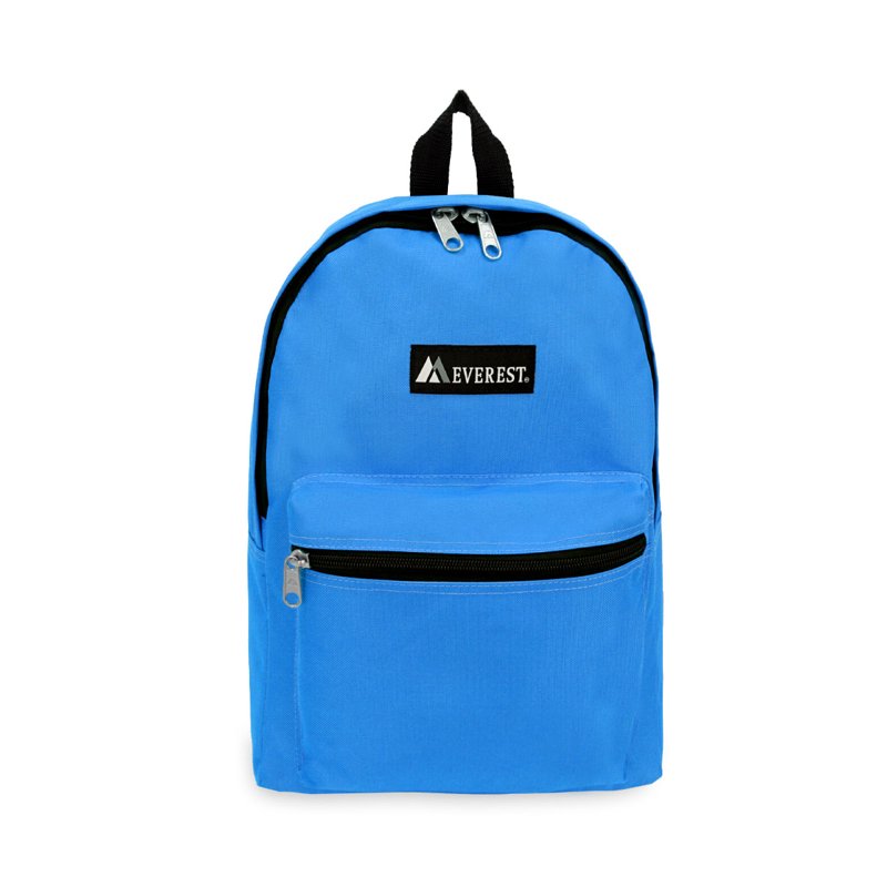 15-Inch Unisex Basic Backpack with Multiple Color Options