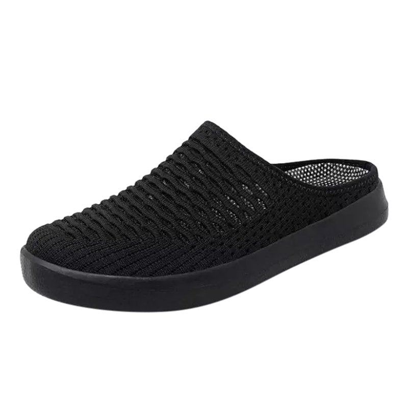 Women's Slip-On Sneakers - Comfortable Wide Width Athletic Shoes for Walking and Casual Wear
