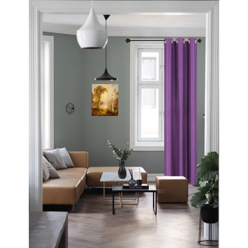 Blackout Window Curtain Drapes - Set of 2, 35 x 84 inches, Room Darkening, Noise-Reducing, Grommet Top, Multiple Colors