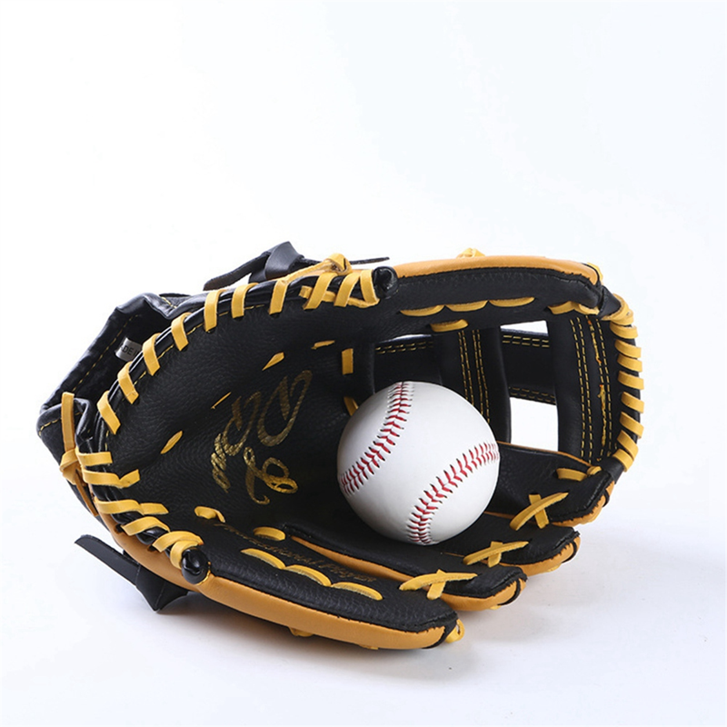 Adult 12.5-Inch Cowhide Baseball Glove for Softball & Baseball Fielding