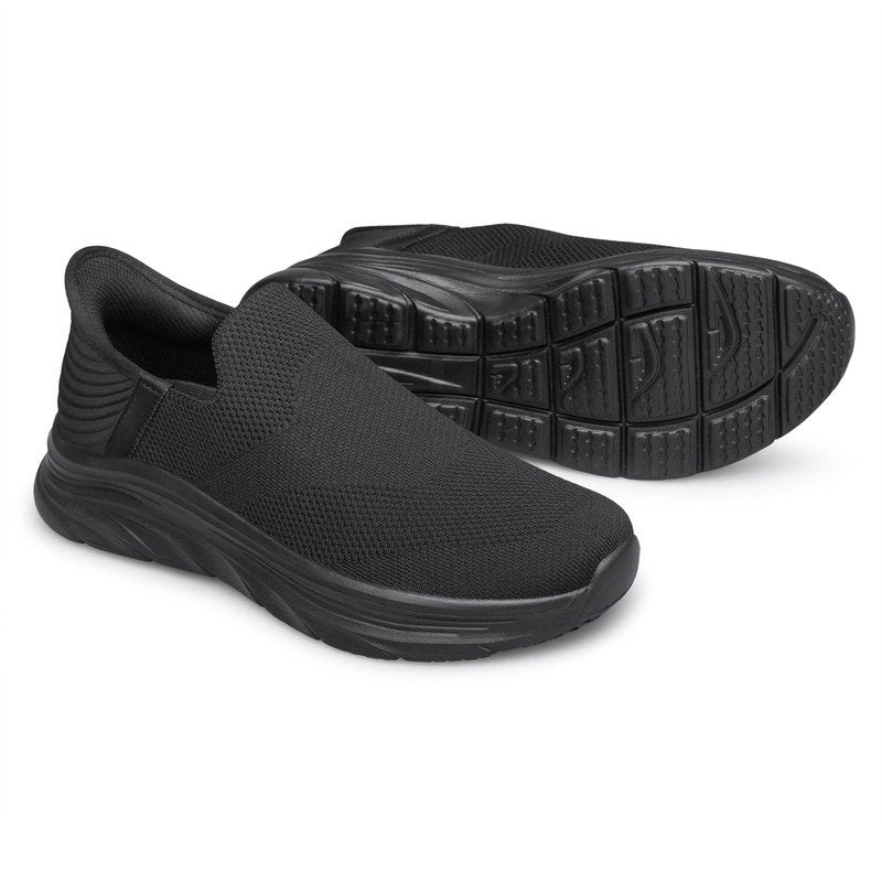 Men's Slip-On Walking Shoes - Lightweight, Breathable Casual Sneakers