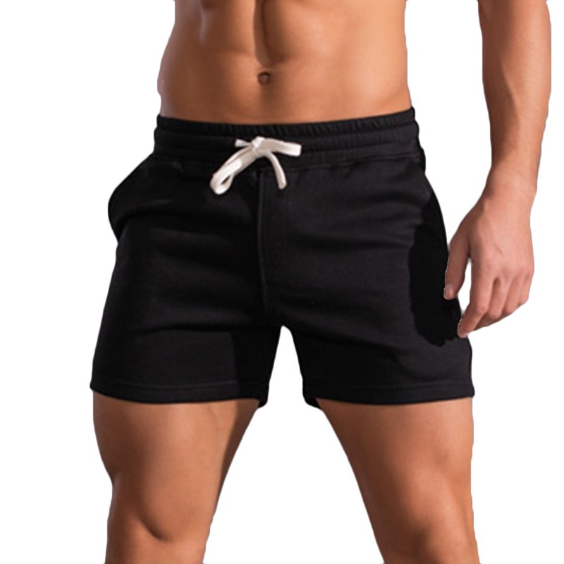 Men's Cargo Shorts Summer 5-Inch Inseam Athletic Casual Drawstring Elastic Waist