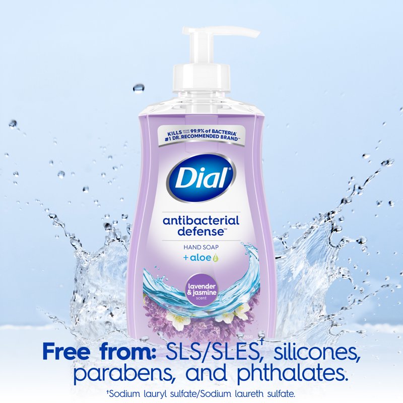 Antibacterial Liquid Hand Soap 2-Pack - Lavender & Jasmine Scent, 11 fl oz