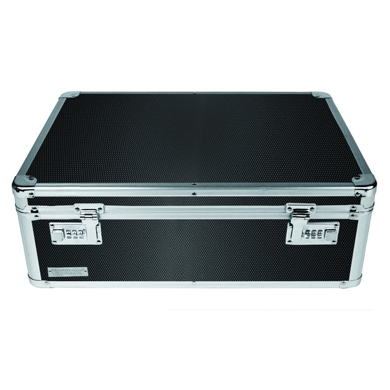 Locking Storage Box with Combination Lock 19.5x7x13.5 Inches Black Safe