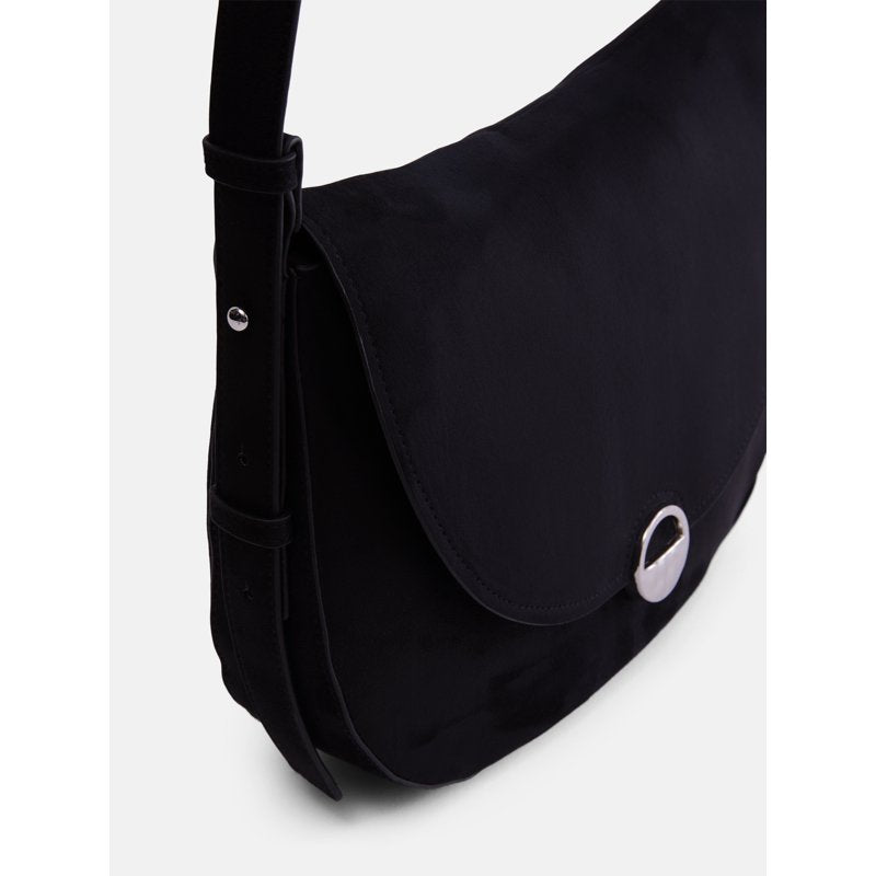 Large Crossbody Handbag for Women - Faux Suede & Leather Options