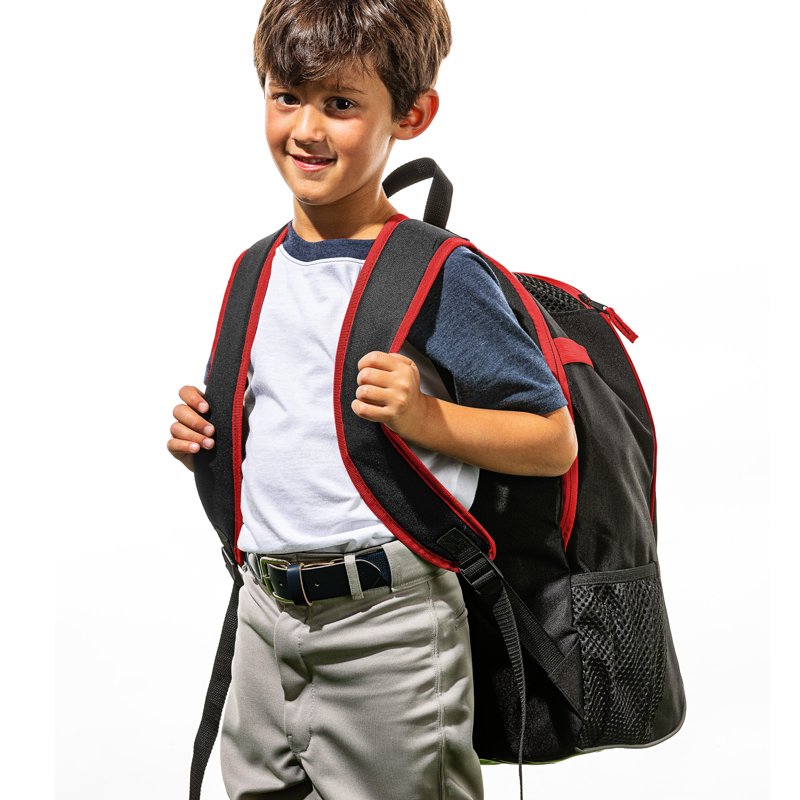 Youth Baseball Bat Pack Bag - Holds 2 Bats, Large Storage, Ventilated & Comfortable Straps