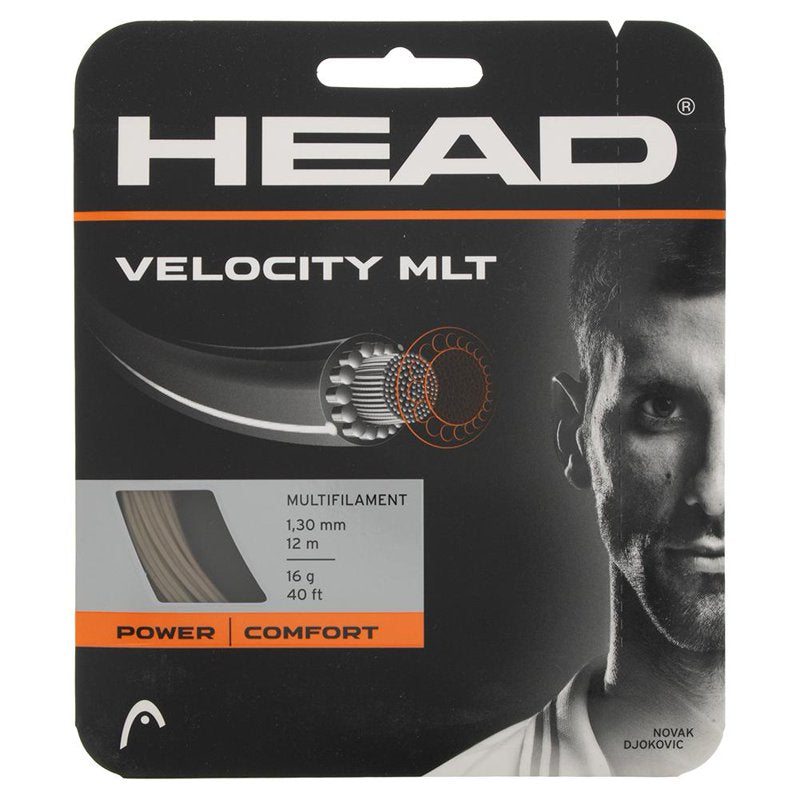 Tennis String Set with Power & Spin - Multifilament, 40ft, 17G