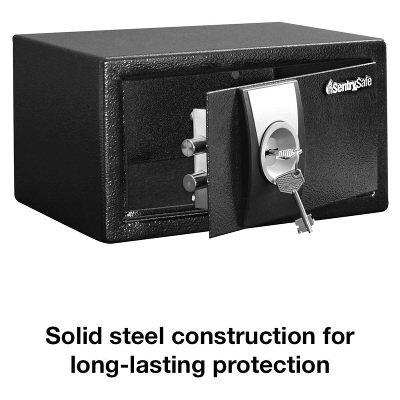 Small Steel Security Safe for Valuables - SentrySafe