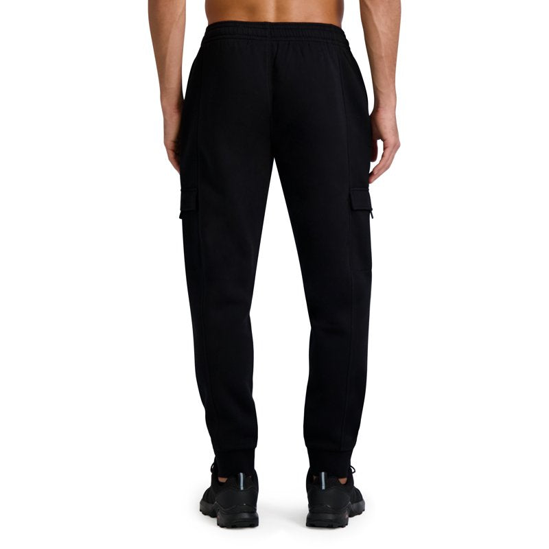 Men's Fleece Cargo Pants with Pockets - Athletic Joggers for Activewear