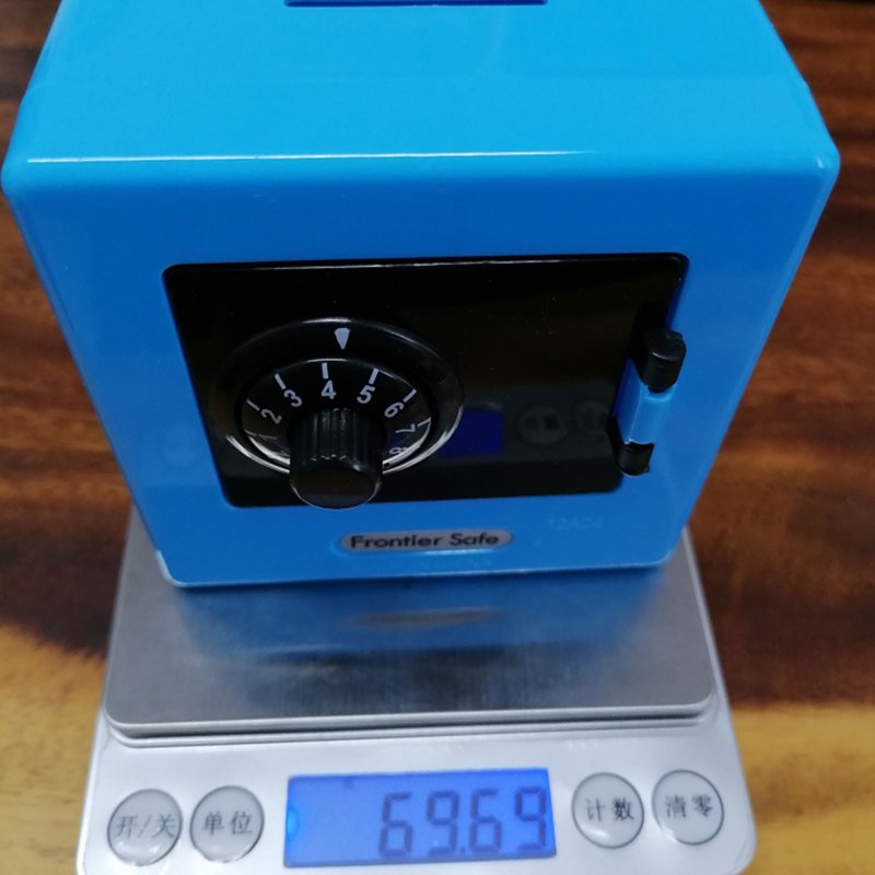 Mini Safe Box for Kids with Lock & PIN Code - Childrens Toy Safe for Home & Office