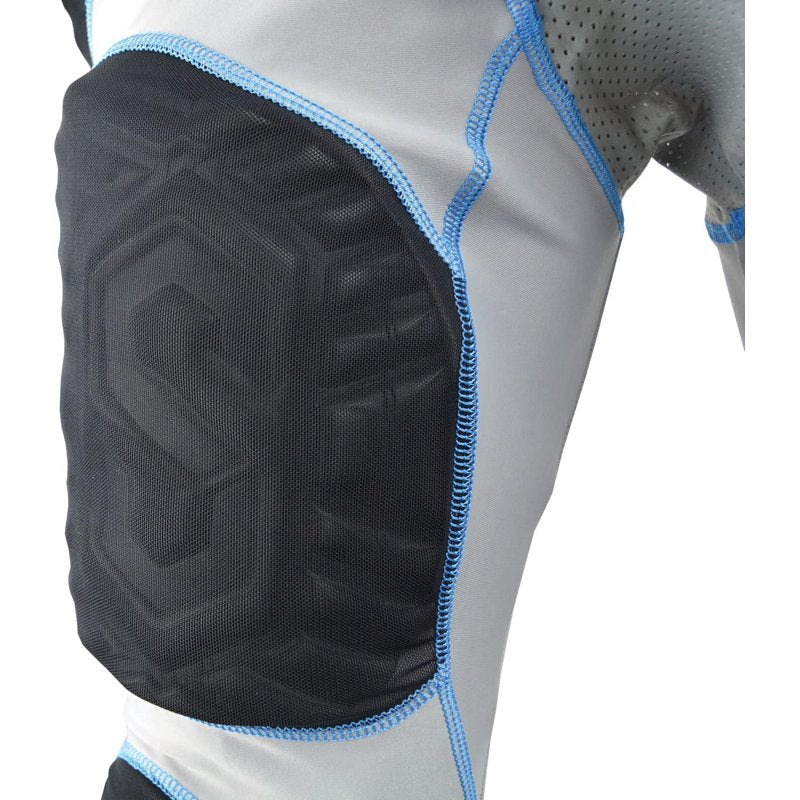 Adult Football Girdle with Integrated 7 Pad Protection - Flexible Thigh and Hip Pads