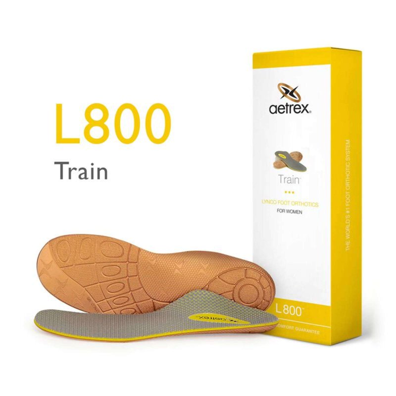 Women’s Athletic Orthotic Insoles with Arch Support for Gym & Exercise