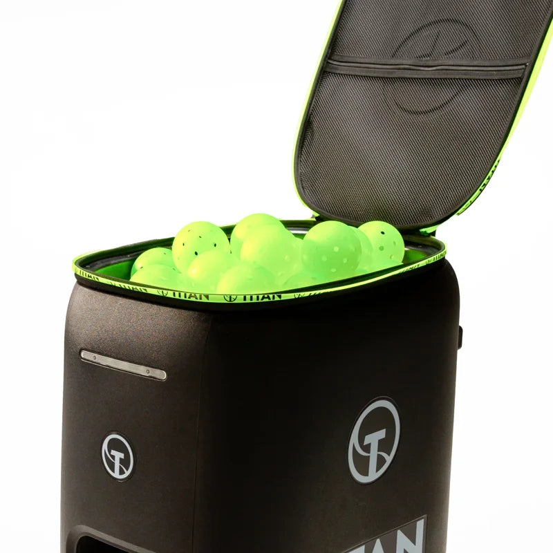 Pickleball Machine with Internal Oscillation & App Control – Portable, 85 Ball Capacity