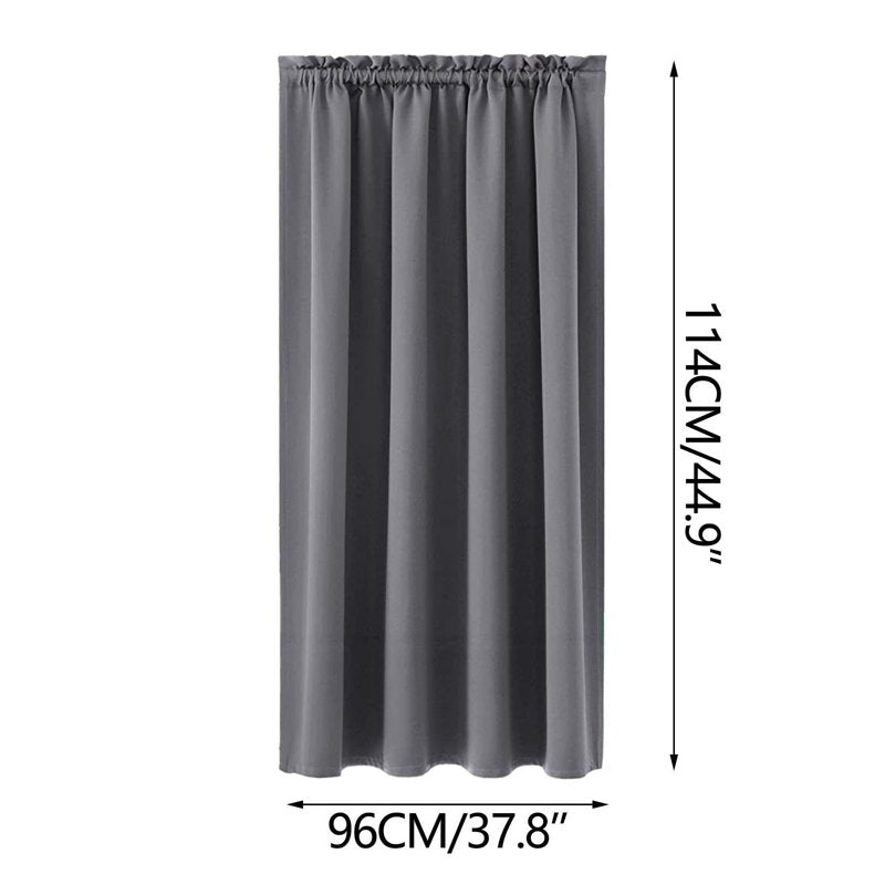 Blackout Thermal Insulated Curtains for Bedroom & Living Room - Light Blocking Soft Fabric