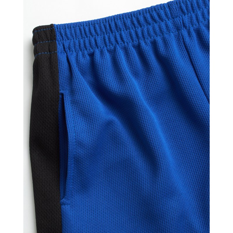 Boys Mesh Basketball Shorts 5-Pack Performance Athletic Shorts with Pockets