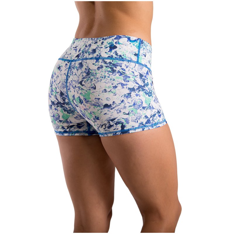 Tough Mode Women's 3" Athletic Running Workout Volleyball Spandex Gym