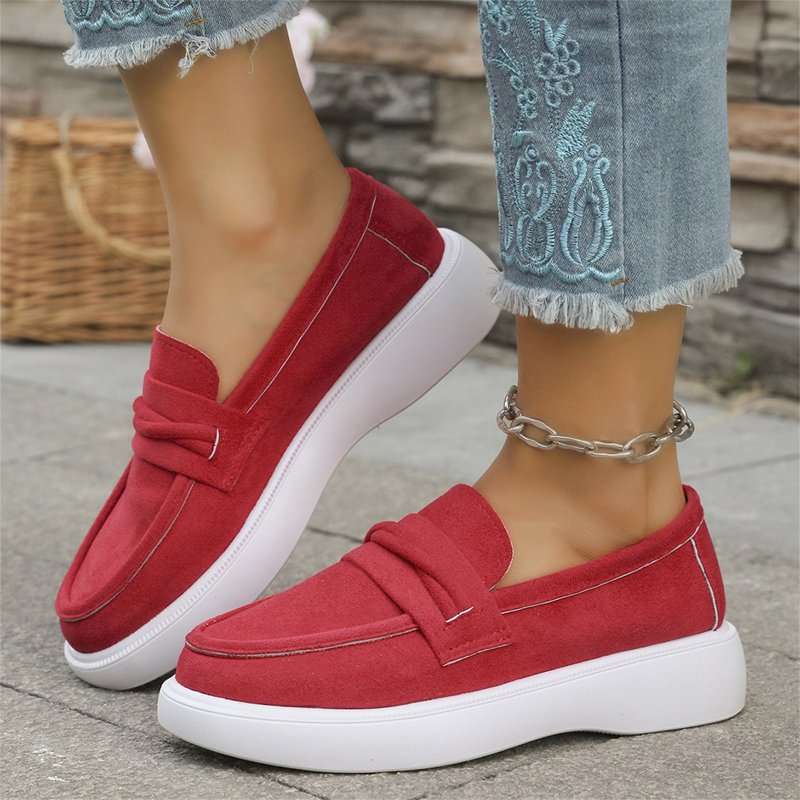 Women's Orthopedic Slip-On Work Shoes with Arch Support and Non-Slip Sole