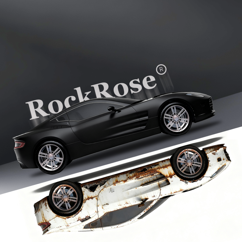 Matte Black Vinyl Wrap for Vehicles Self-Adhesive Air Release Anti-Wrinkle 60 inch x 20 ft