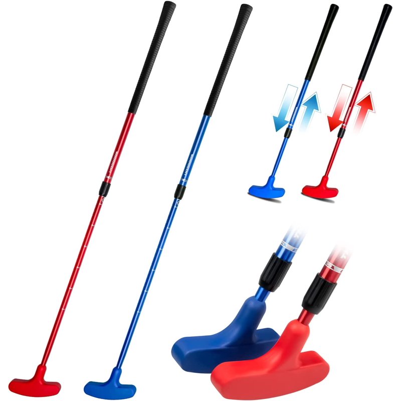 Adjustable Golf Putter 2 Pack for Men Women Kids - Ambidextrous & Lightweight