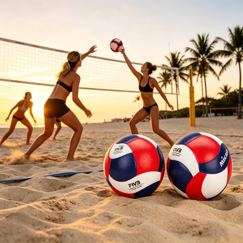 Official Size 5 Volleyball for Indoor & Outdoor Play - FIVB Approved Mikasa V200W-USA