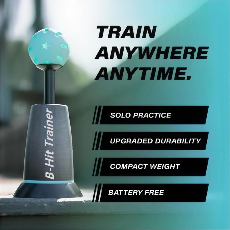 Baseball Batting Tee Popper Training Equipment for Perfect Swings