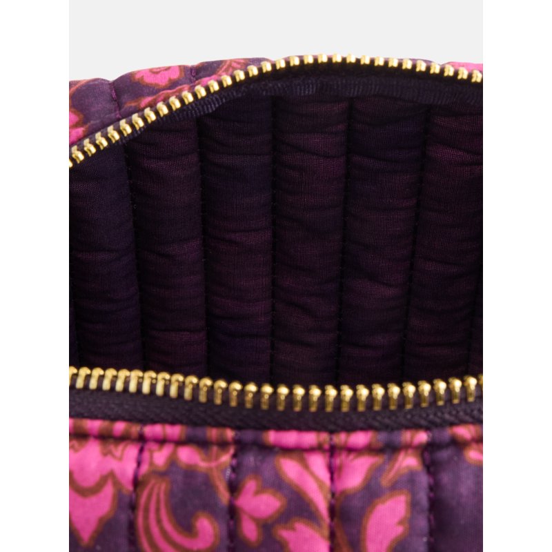 Women's Zip Pouch with Fringe Tassel - Boho Style Travel & Makeup Organizer