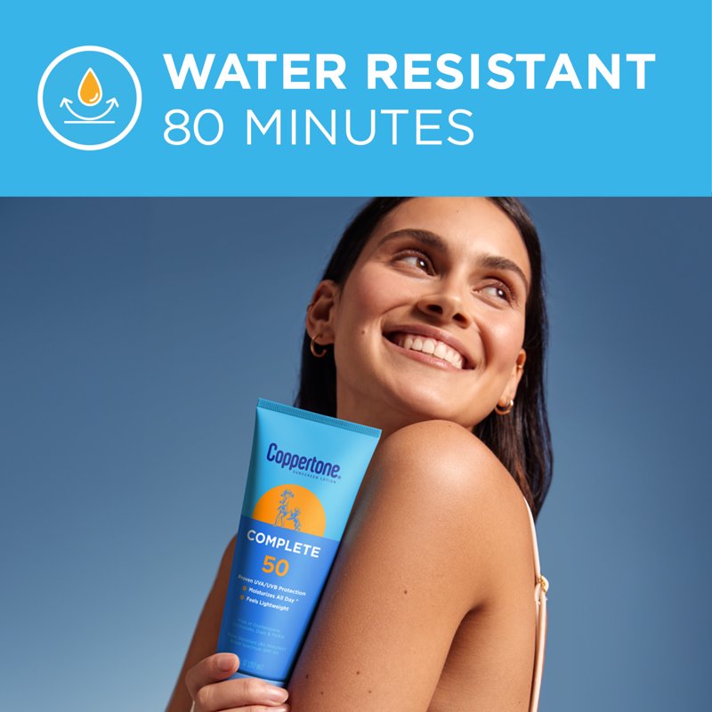 SPF 50 Sunscreen Lotion 7 oz - Broad Spectrum Waterproof & Moisturizing