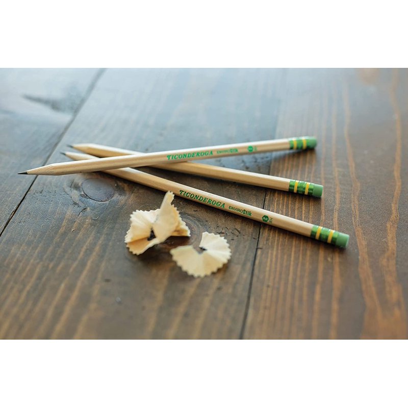 Wooden Pencil #2 HB Soft Lead Dozen - Reforested & Biodegradable