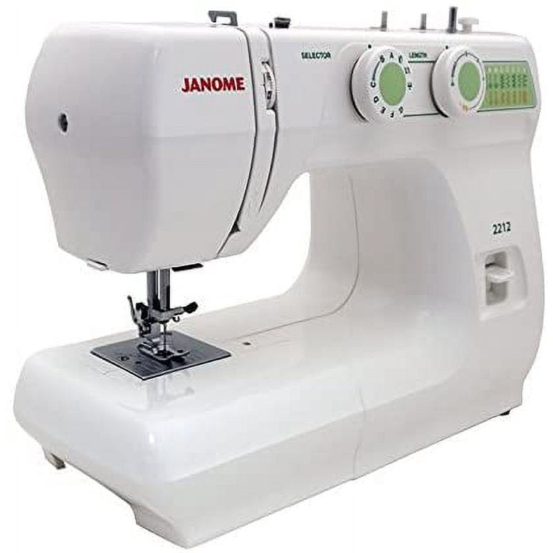 Janome 2212 Mechanical Sewing Machine with Bonus Bundle - Beginner Friendly