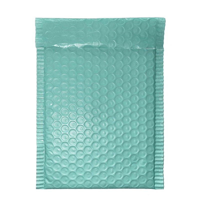 Self-Sealing Bubble Mailers 6x10 Blue Pack of 50 - Tear Resistant Shipping Envelopes