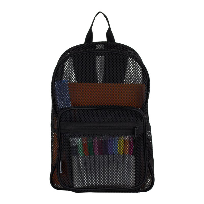 Unisex City Mesh Backpack - 16 Inch School & Travel Bag, Multiple Colors