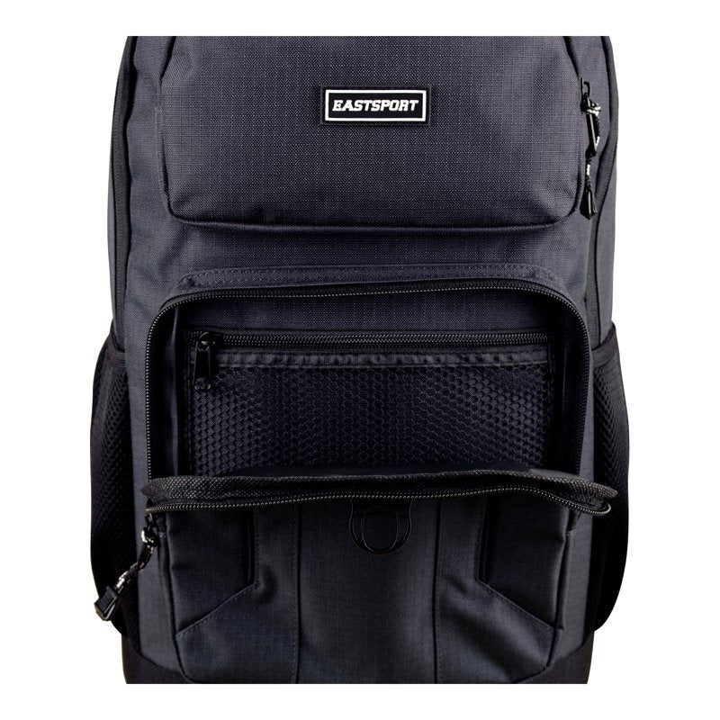 Unisex Laptop Backpack with Water-Resistant Bottom and Multiple Storage Pockets